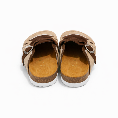 Pellmaro Sabot en suède Marron