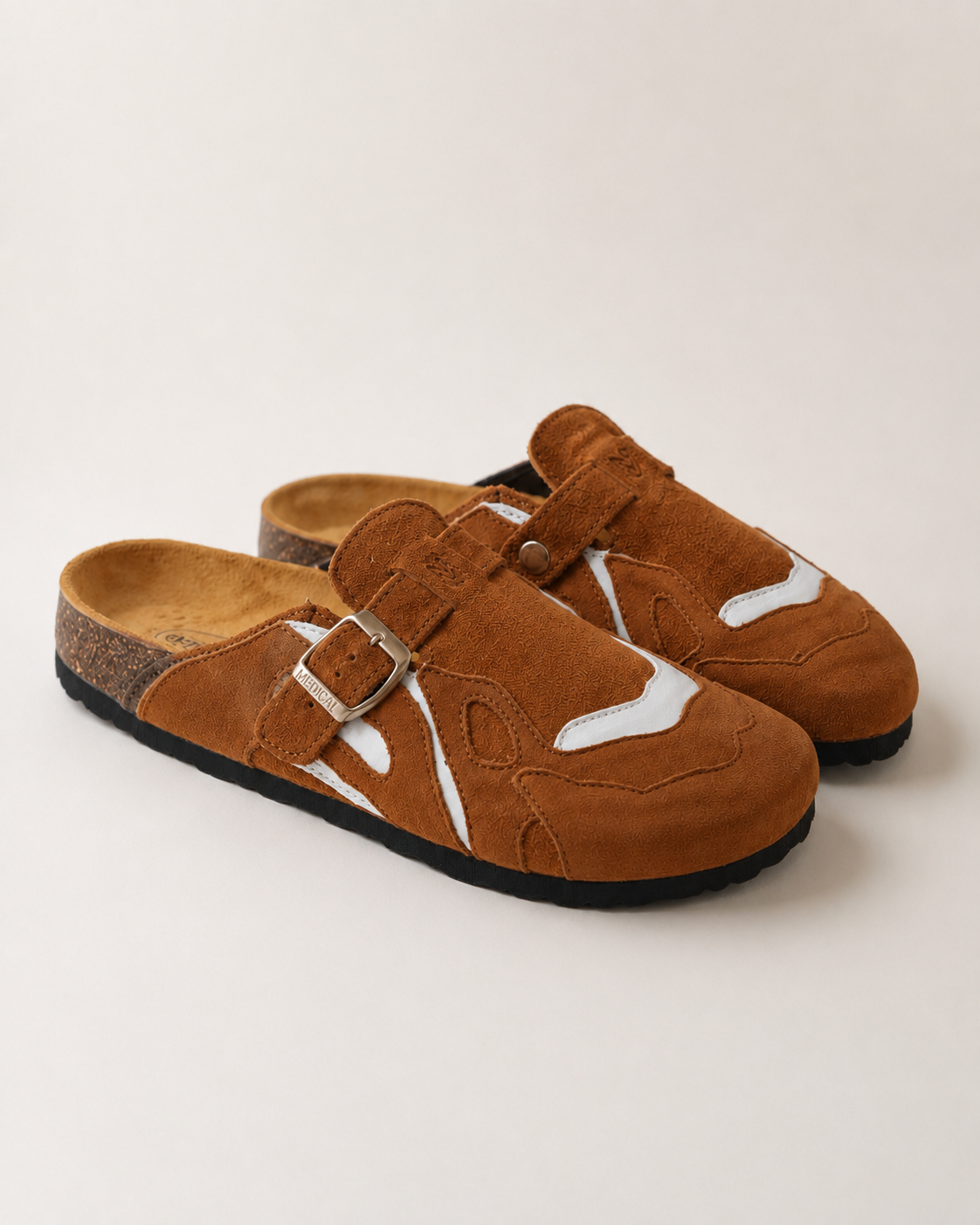 Sabots Premium Pellmaro Nomade — Camel