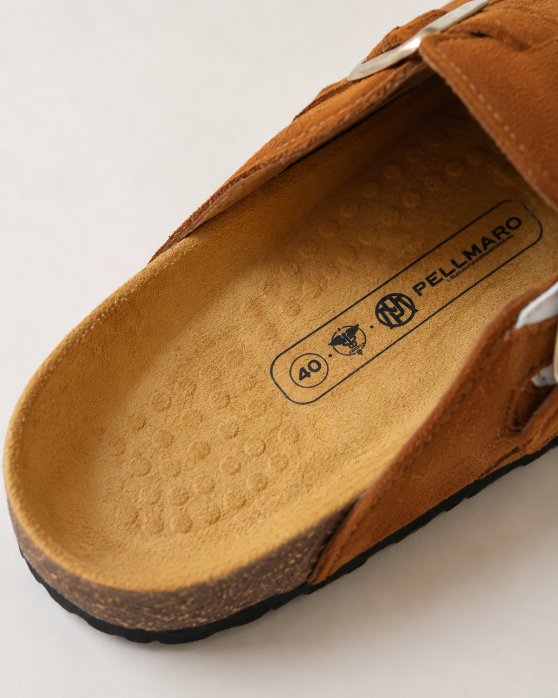 Sabots Premium Pellmaro Nomade — Camel