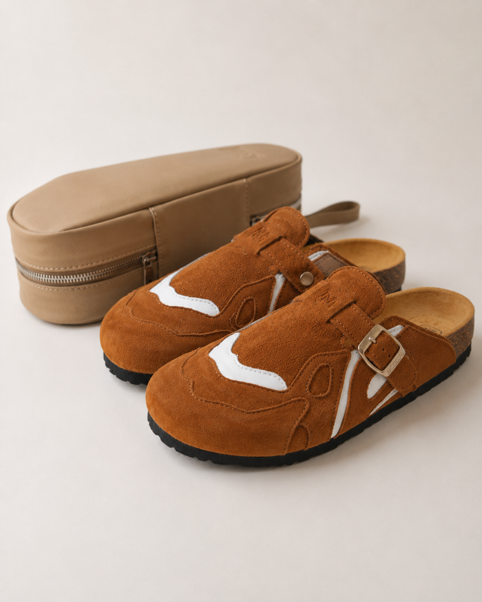 Sabots Premium Pellmaro Nomade — Camel