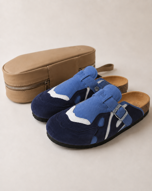 Sabots Premium Pellmaro Nomade — Bleu Horizon