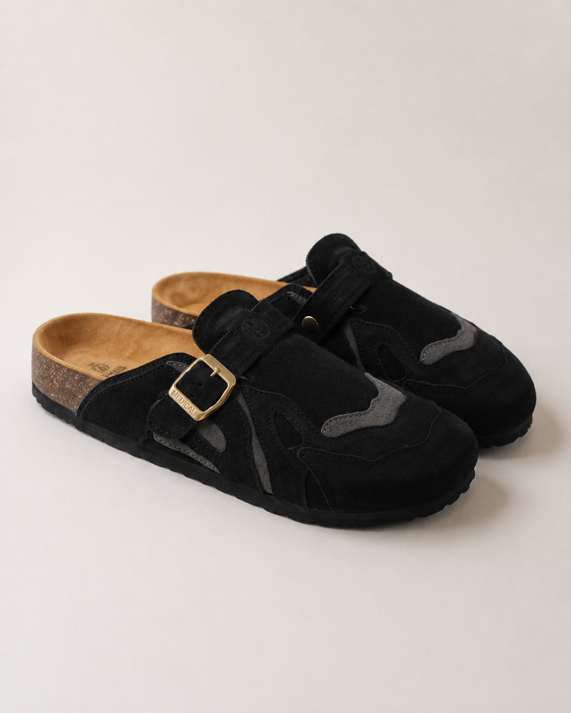 Sabots Premium Pellmaro Nomade -- Daim & Cuir