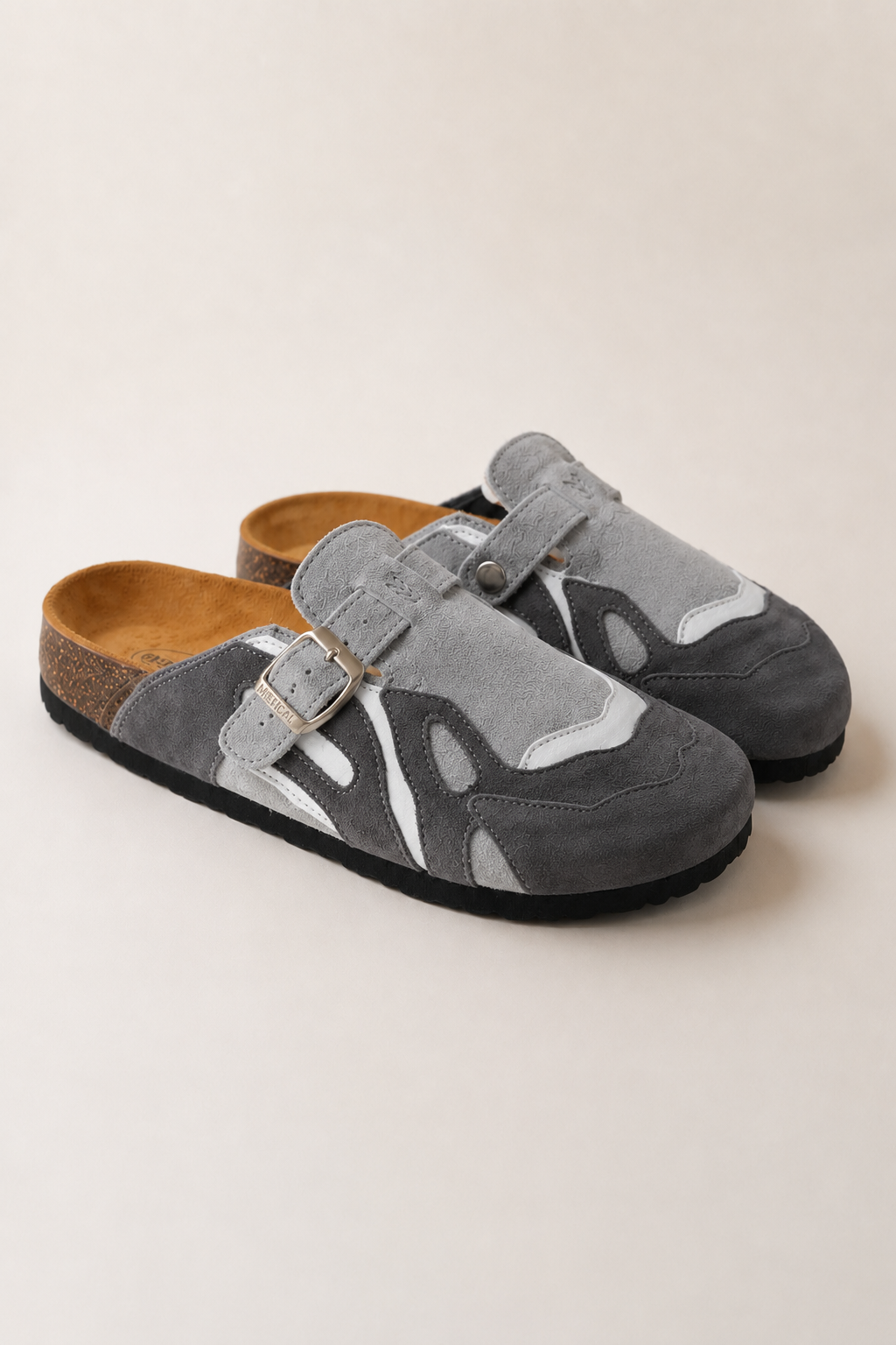 Sabots Premium Pellmaro Nomade — Gris Perle