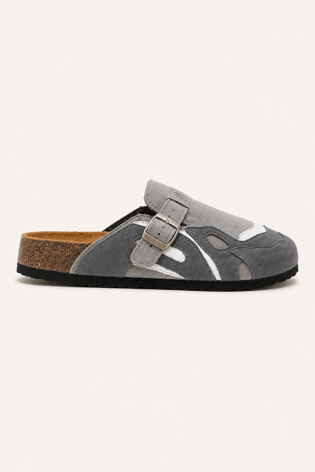Sabots Premium Pellmaro Nomade — Gris Perle