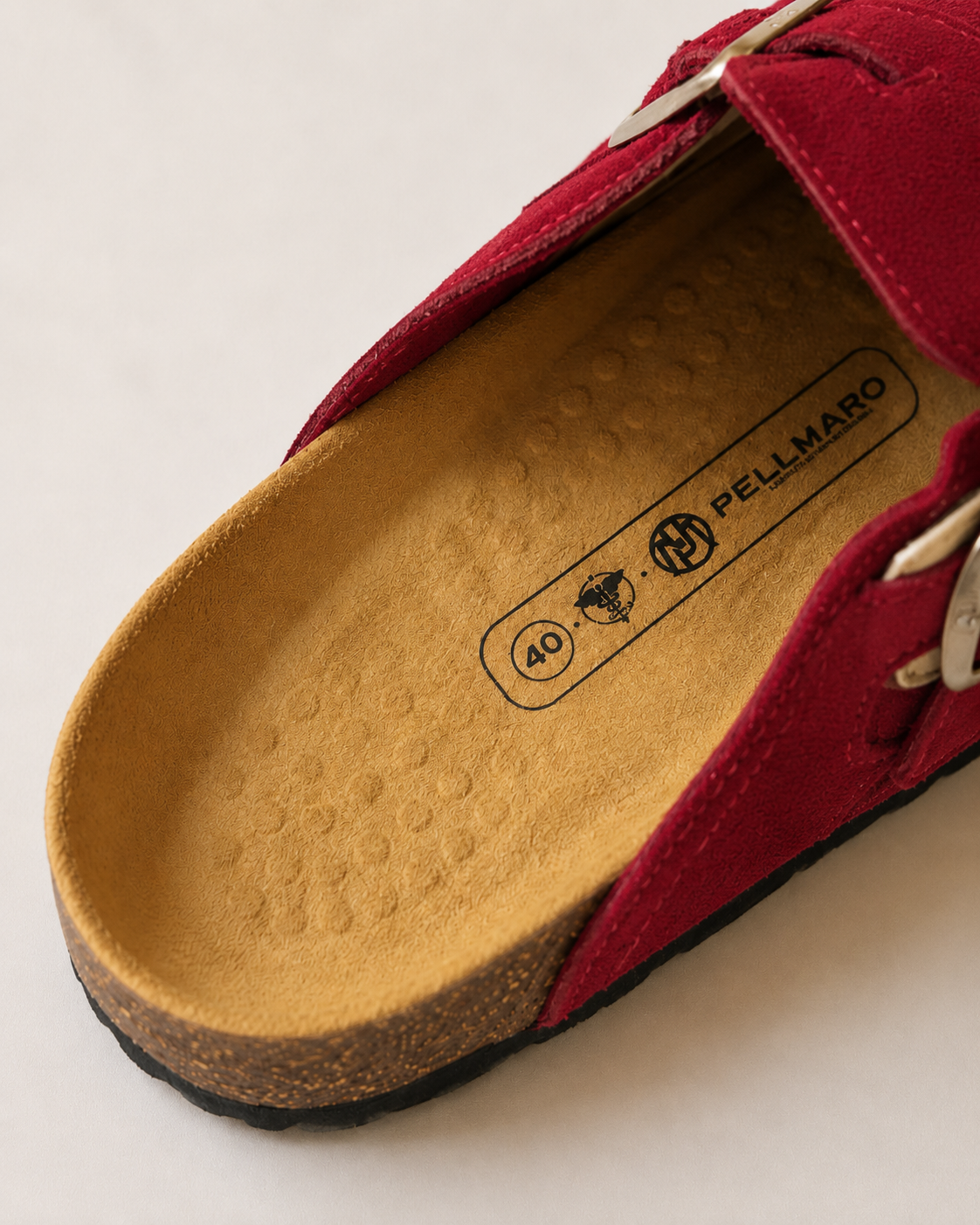 Sabots Premium Pellmaro Nomade — Rouge Grenat
