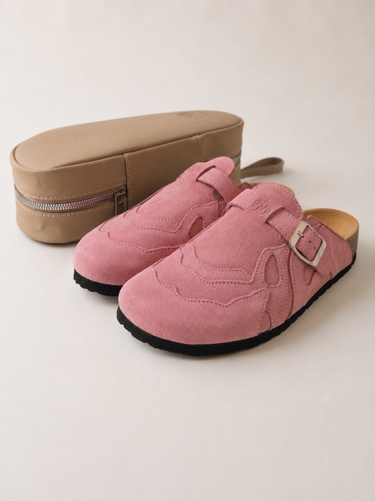 Sabots Premium Pellmaro Nomade — Rose Poudré