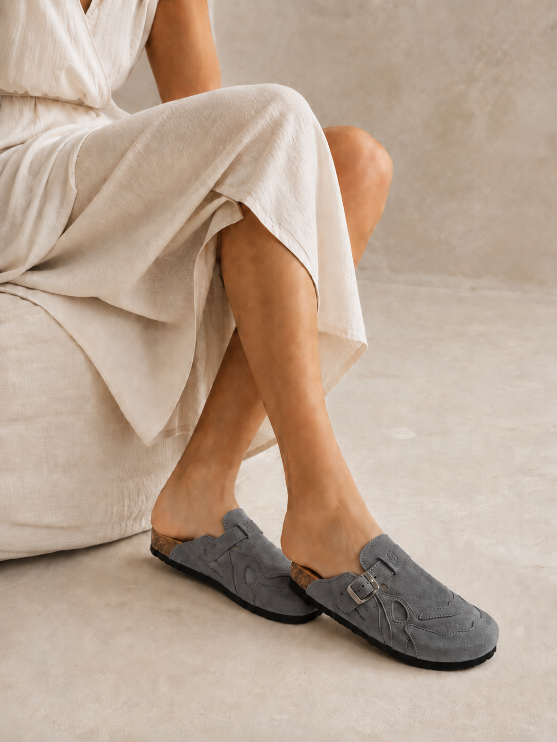 Sabots Premium Pellmaro Nomade — Gris Graphite