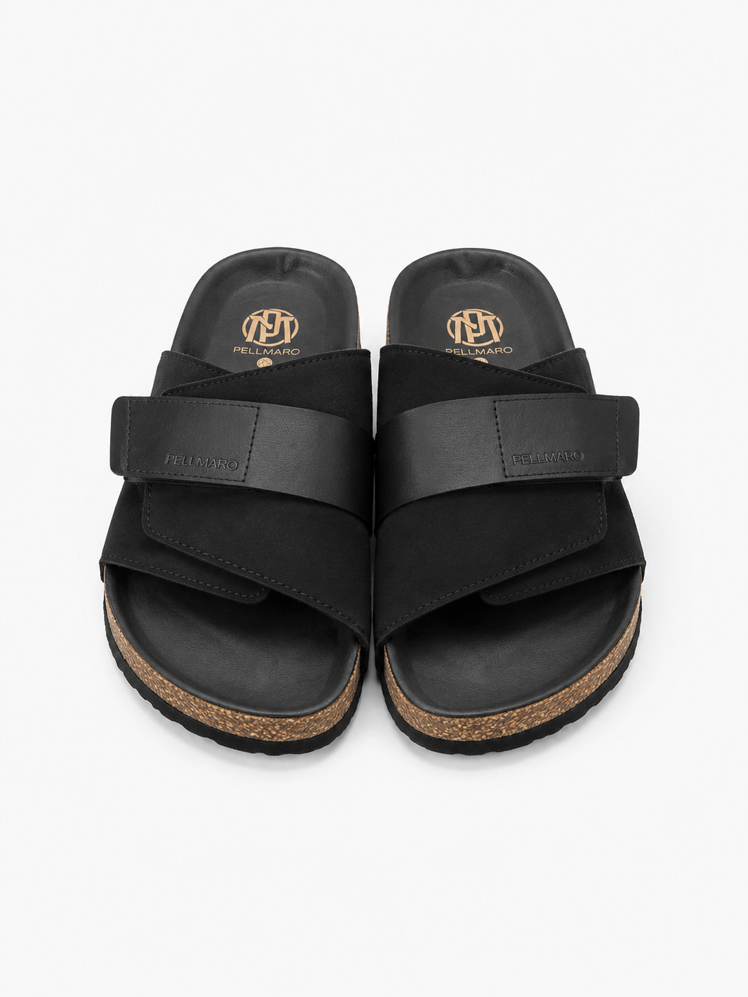Pellmaro Sandale Daim Noir