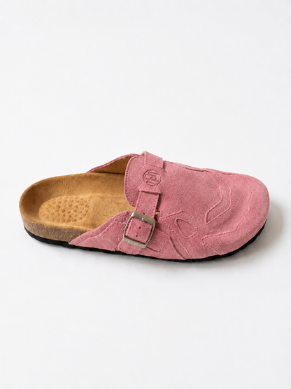 Pellmaro Sabots Daim Rose