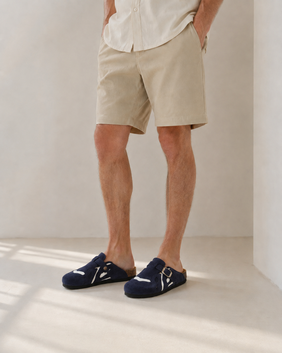 Sabots Premium Pellmaro Nomade -- Daim & Cuir