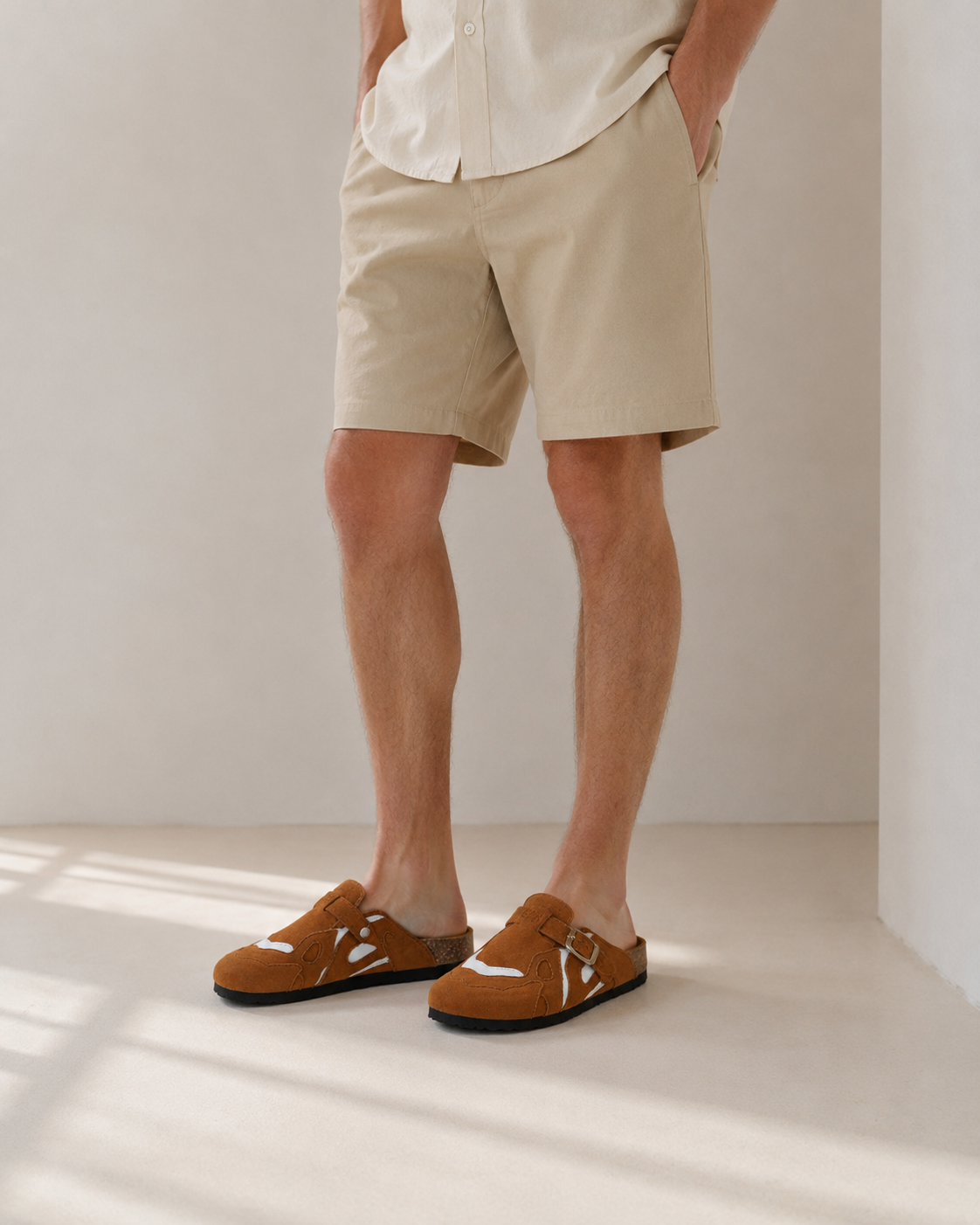 Sabots Premium Pellmaro Nomade -- Daim & Cuir