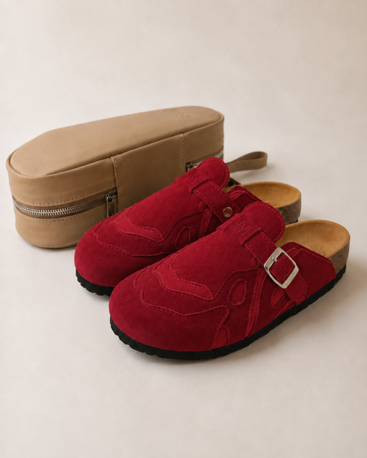 Sabots Premium Pellmaro Nomade -- Daim & Cuir