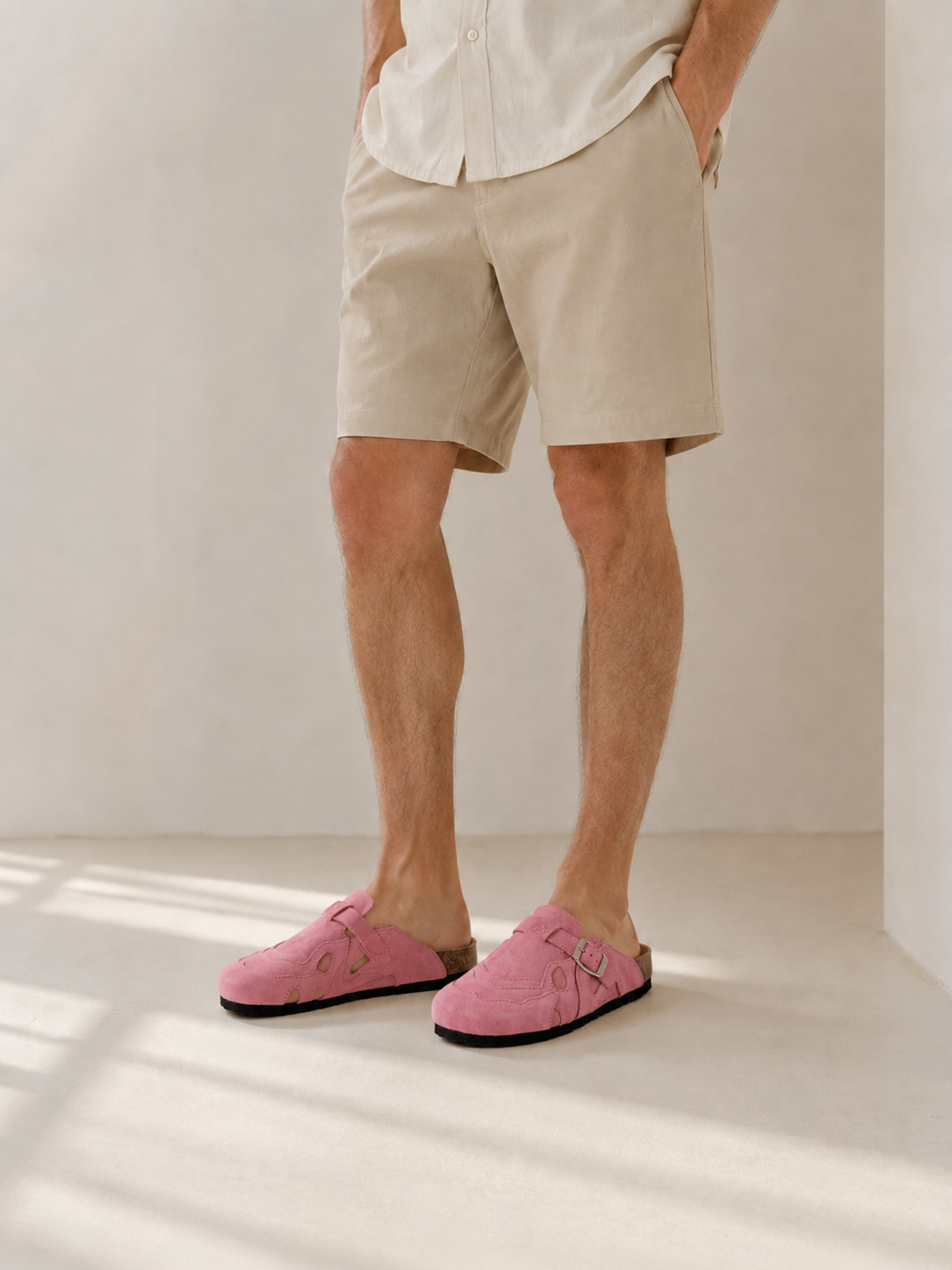 Sabots Premium Pellmaro Nomade -- Daim & Cuir