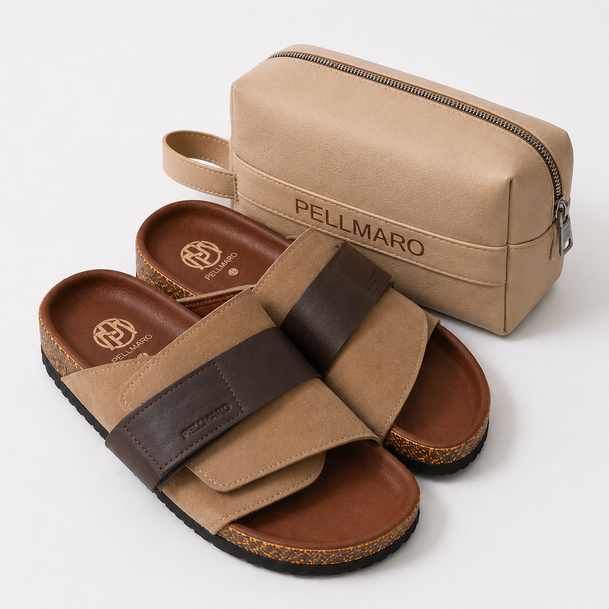 Sandales Atlas en Cuir & Daim