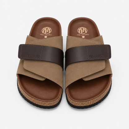 Pellmaro Sandale Daim Beige