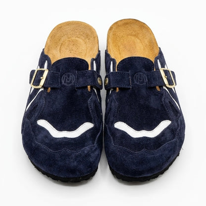 Pellmaro Sabots Daim Bleu Marine