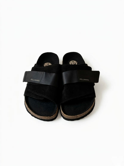 Pellmaro Sandale Daim Noir