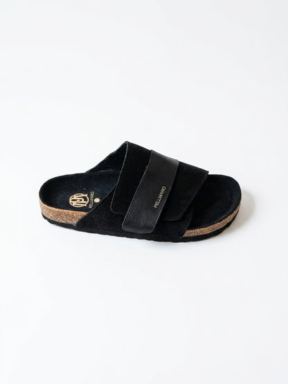 Pellmaro Sandale Daim Noir
