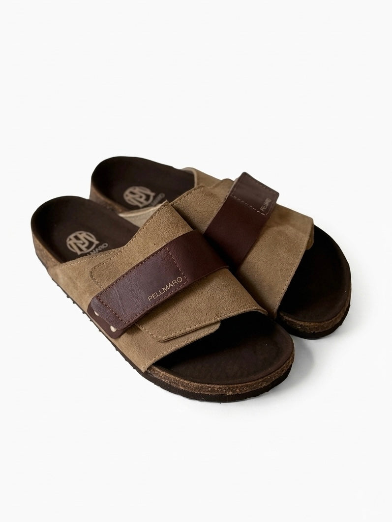 Pellmaro Sandale Daim Beige
