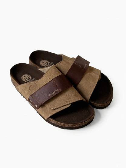 Pellmaro Sandale Daim Beige