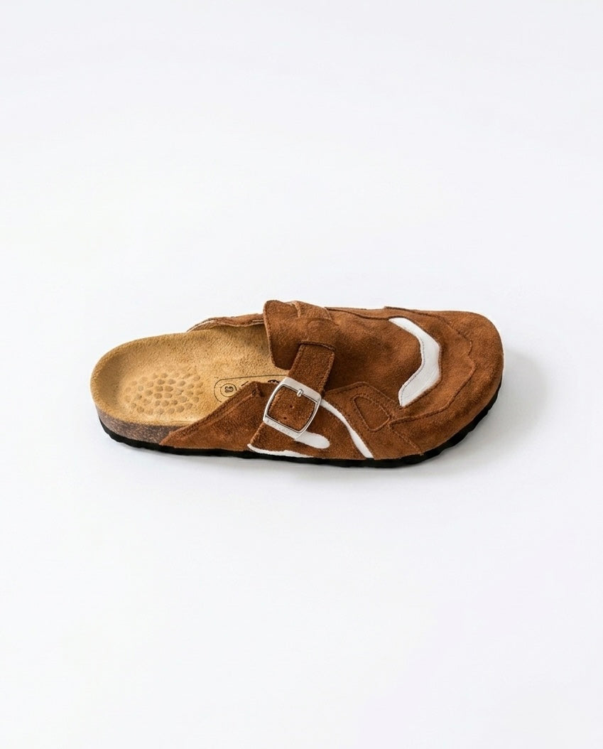 Pellmaro Sabots Daim Camel