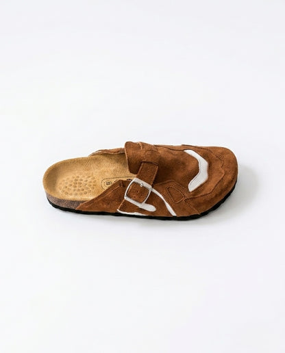 Pellmaro Sabots Daim Camel