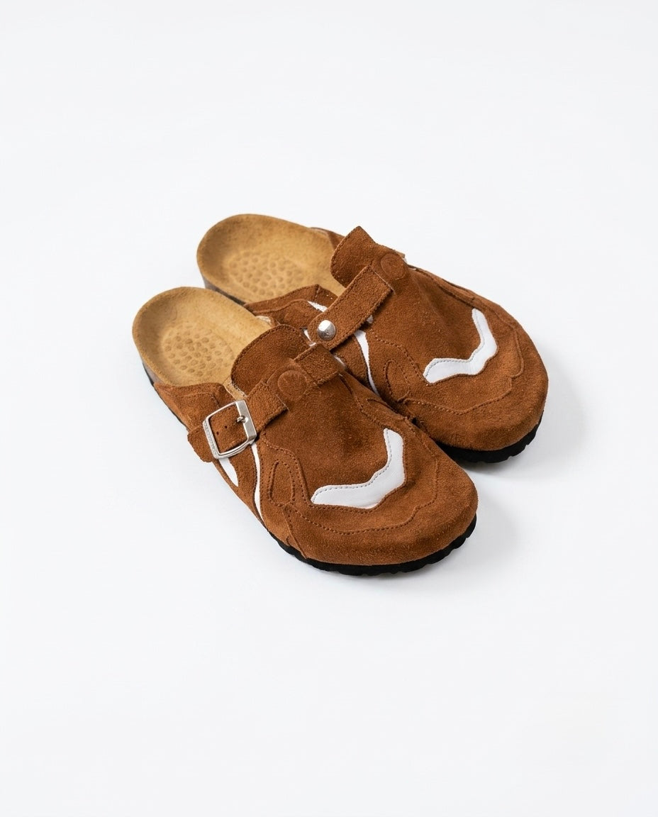 Pellmaro Sabots Daim Camel