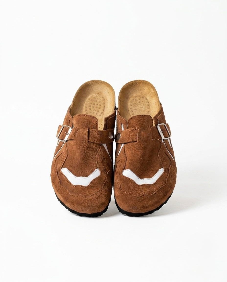 Pellmaro Sabots Daim Camel