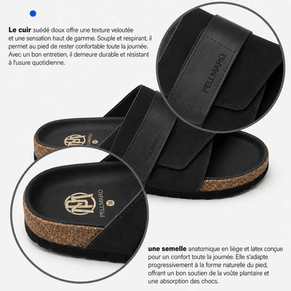 Sandales Atlas en Cuir & Daim