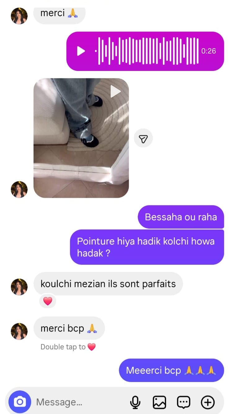 Capture d'écran d'un avis client Pellmaro