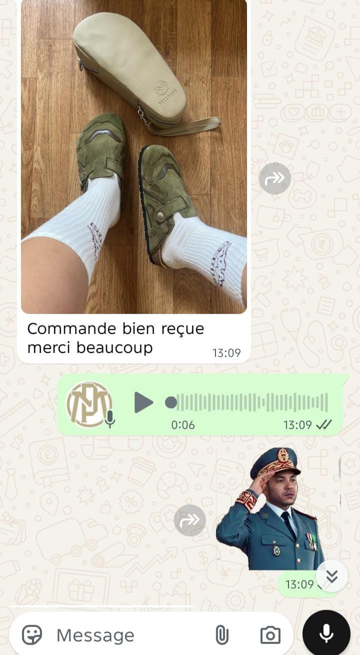 Capture d'écran d'un avis client Pellmaro