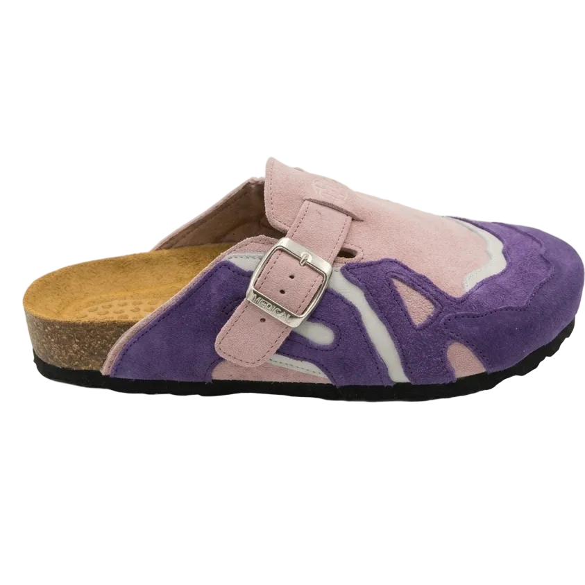 Pellmaro Sabot en suède Rose bébé / Violet